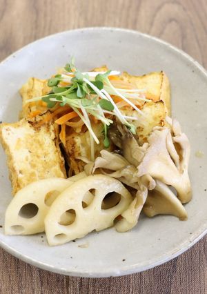 厚揚げとれんこんの南蛮漬け-レシピのメイン写真