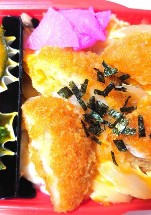 簡単！激うま！♬ヒレかつ丼弁当♬-レシピのメイン写真