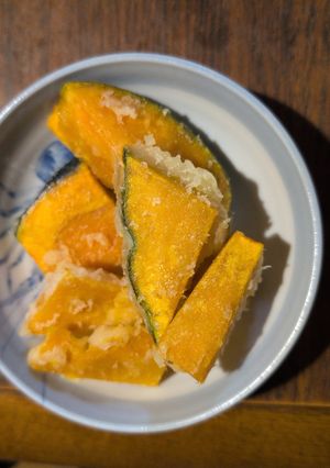 南瓜の米粉焼き天ぷら-レシピのメイン写真