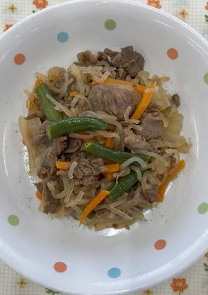 おやま和牛丼★小山市給食-レシピのメイン写真