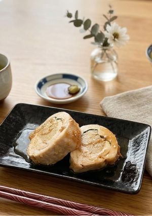 大葉とエノキのチキンロール-レシピのメイン写真