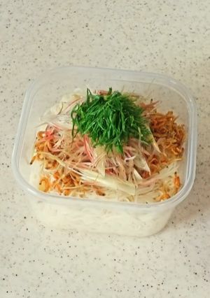 カリカリじゃこと大葉のぶっかけそうめん-レシピのメイン写真