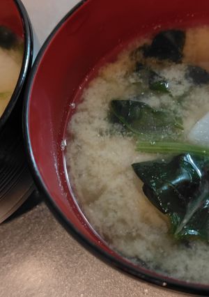 大根ほうれん草の味噌汁-レシピのメイン写真