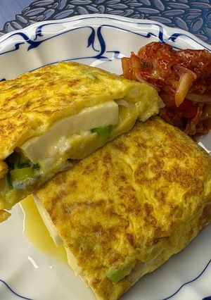 【ヘルシー】タンパク質豊富な豆腐の卵焼き-レシピのメイン写真