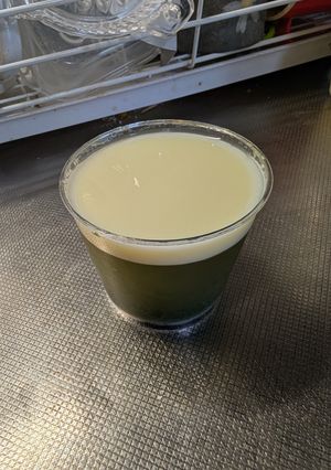 練乳がけGreen Juice Jelly!-レシピのメイン写真