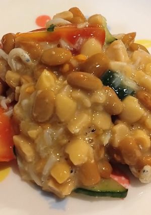 トマト納豆〜子供に生野菜作戦〜-レシピのメイン写真
