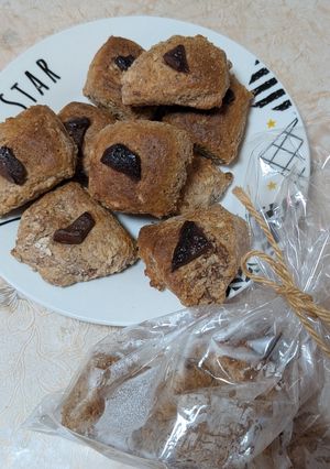 簡単★バレンタイン！ココアチョコクッキー-レシピのメイン写真