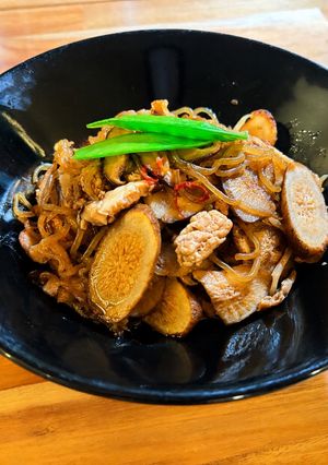 簡単作り置き！ごぼうと豚コマの甘辛煮-レシピのメイン写真