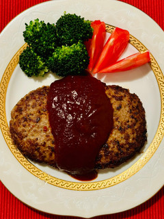 基本のハンバーグ-レシピのメイン写真