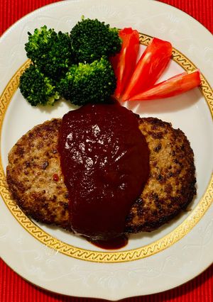 基本のハンバーグ-レシピのメイン写真