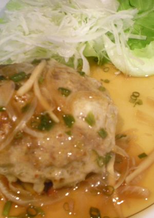 やさしい味の和風ハンバーグ♪-レシピのメイン写真
