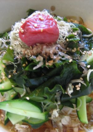 きゅうりとわかめのさっぱりそーめん-レシピのメイン写真