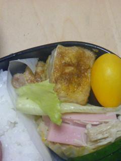 夏のお弁当;マグロのカレームニエル-レシピのメイン写真