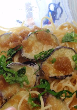 夏ランチ♡ナスとおろしの冷製パスタ-レシピのメイン写真