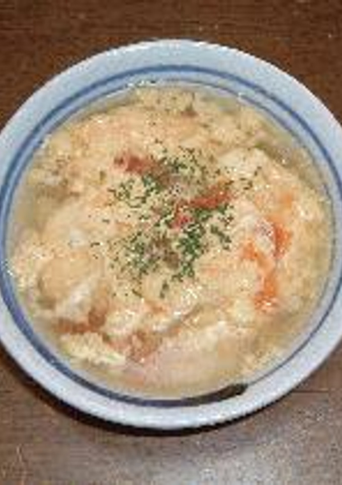 ふわふわ卵とトマトのスープ-レシピのメイン写真