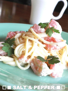 *トマト&クリームチーズ★冷製パスタ*-レシピのメイン写真