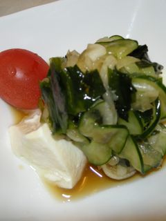 超簡単!豆腐でヘルシーサラダ-レシピのメイン写真