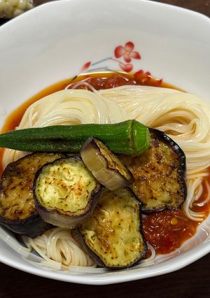 生の完熟トマトで作るトマト素麺-レシピのメイン写真