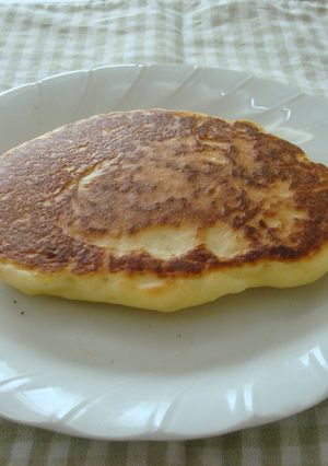 ヨーグルトを入れてホットケーキ-レシピのメイン写真