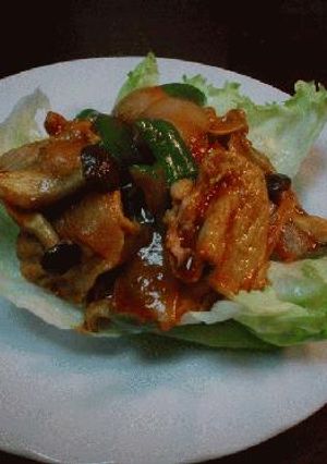 豚肉と玉ねぎのマスタードケチャップ炒め-レシピのメイン写真