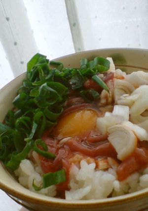 激うま！！やみつき塩辛丼☆-レシピのメイン写真