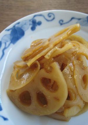 レンコンのきんぴら-レシピのメイン写真