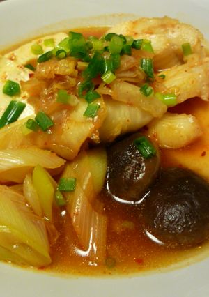 ピリ辛♪カラスガレイのキムチ煮-レシピのメイン写真
