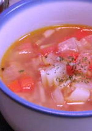 野菜たっぷりミネストローネ-レシピのメイン写真