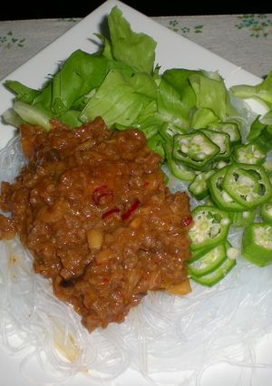 ジャージャー麺風春雨！-レシピのメイン写真
