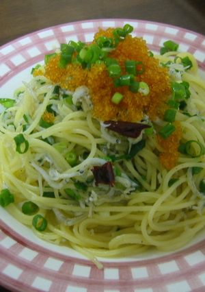 しらすととびっこのパスタ-レシピのメイン写真