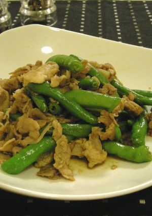味付け簡単！ししとうと豚肉のしょうが炒め-レシピのメイン写真