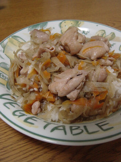 簡単あっさり鶏ごぼう丼-レシピのメイン写真