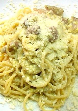 イタリアの本格的カルボナーラ-レシピのメイン写真