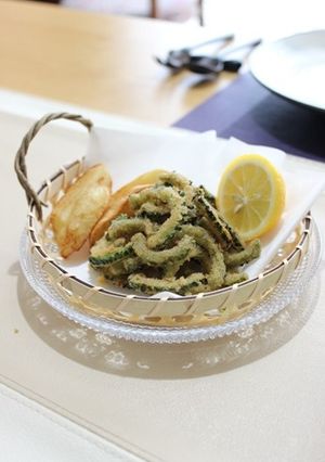 おつまみに☆ゴーヤ唐揚げ-レシピのメイン写真