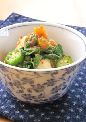 ∮ 豆腐の✰ネバネバ✰キムチ納豆和え ∮-レシピのメイン写真