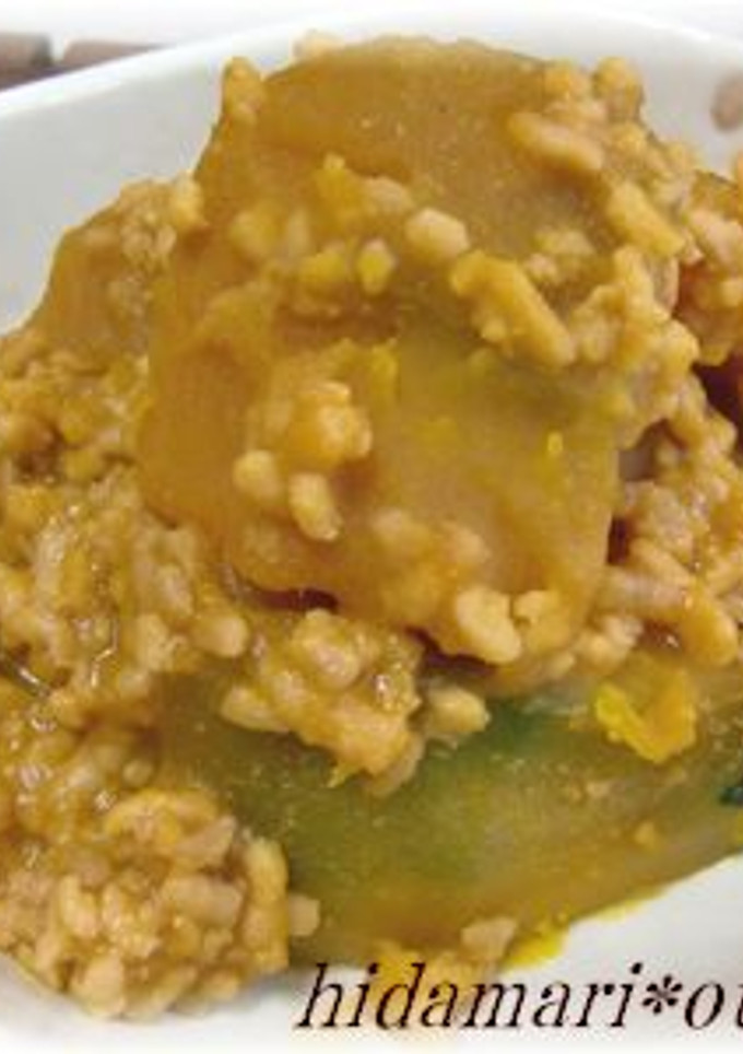 北の香り♪かぼちゃの味噌バター煮-レシピのメイン写真
