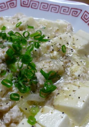 あっさり！ヘルシー鶏塩マーボ♪-レシピのメイン写真