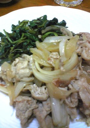 豚こま肉の梅しょうゆ焼き-レシピのメイン写真
