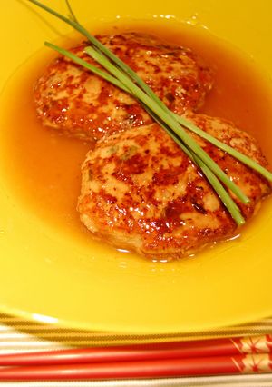 しょうがあんかけ❤豆腐ハンバーグ❤-レシピのメイン写真