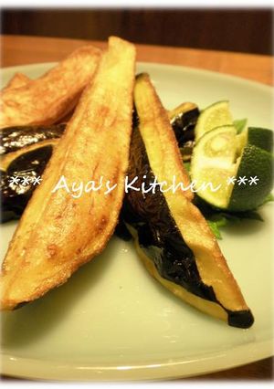 **ナス★鶏ガラスープの素で唐揚げ**-レシピのメイン写真