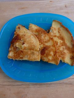 じゃが芋と玉葱のパンケーキ-レシピのメイン写真