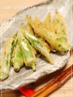 ★オクラの味噌天ぷら★-レシピのメイン写真