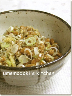 美味しい納豆の食べ方 ー我が家の場合ー-レシピのメイン写真