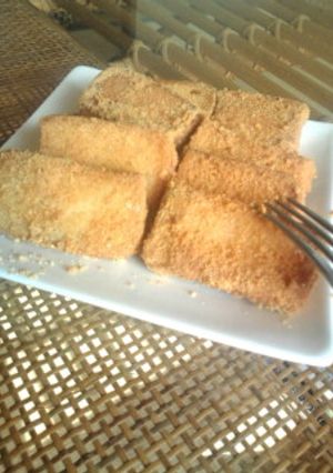 簡単☆食パンｄｅ揚げパン-レシピのメイン写真