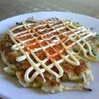 そうめんでお好み焼き