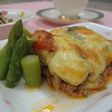 茄子と豚肉のラザニア風かさね焼き