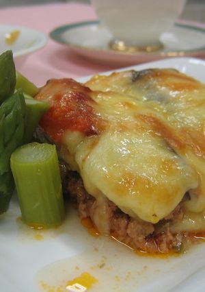 茄子と豚肉のラザニア風かさね焼き-レシピのメイン写真
