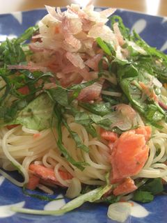 梅風味のサラダパスタ-レシピのメイン写真