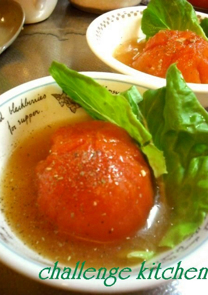 丸ごとトマト煮☆生姜風味☆-レシピのメイン写真
