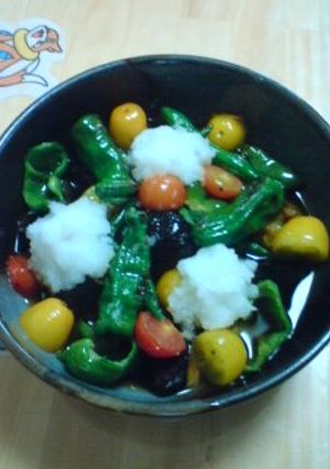 夏野菜たっぷり☆揚げびたし-レシピのメイン写真